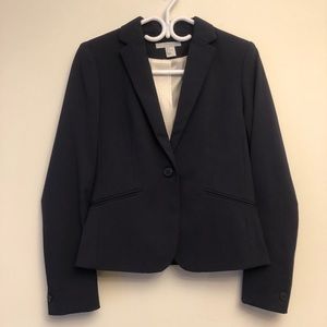 H&M Navy Blue Blazer, Size 6